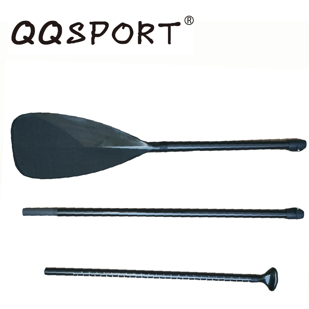 

New aqua Bound SUP paddle,3 pieces SUP paddle,Full carbon,Free bag-Q34