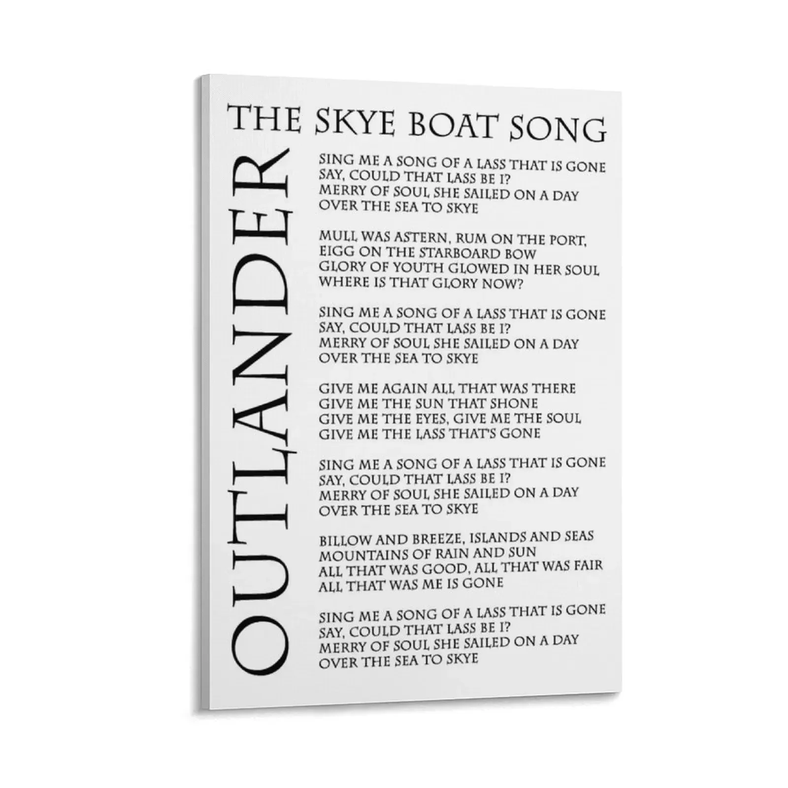 

OUTLANDER Canvas Painting Paintings on the wall Wall decoration frame home decoration luxury