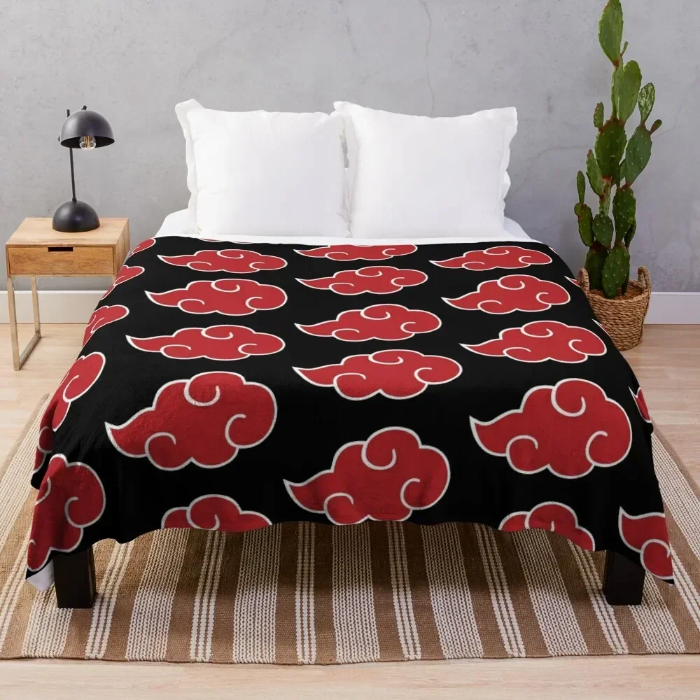 

Red cloud Throw Blanket Decorative Sofas Baby Blankets