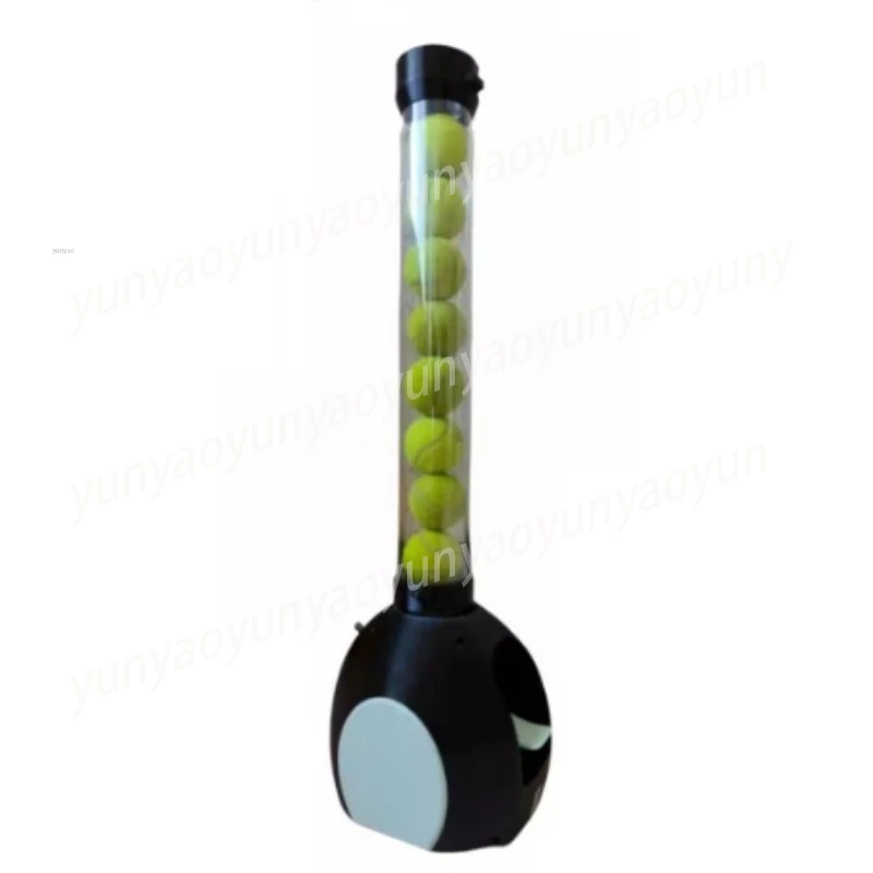 Oscillating Automatic Tennis Practice Launcher Lightweight Portable Ball ThrowingMachine For SelfTrainingCoachDailyTraining Gear
