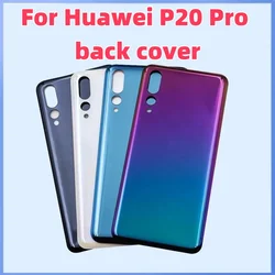 Back cover For Huawei P20 Pro Battery Cover Back Glass Panel Rear Housing Door Case Replacement