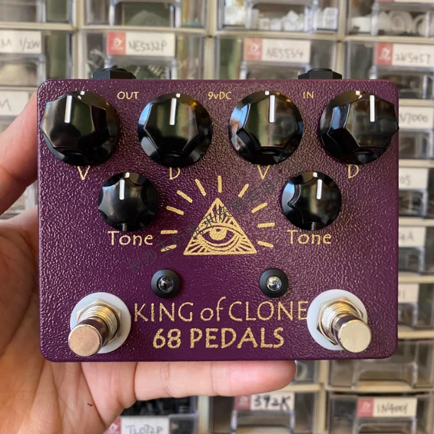 68Pedals King of Clone Overload Monolithic Effects Analog Man King of Tone