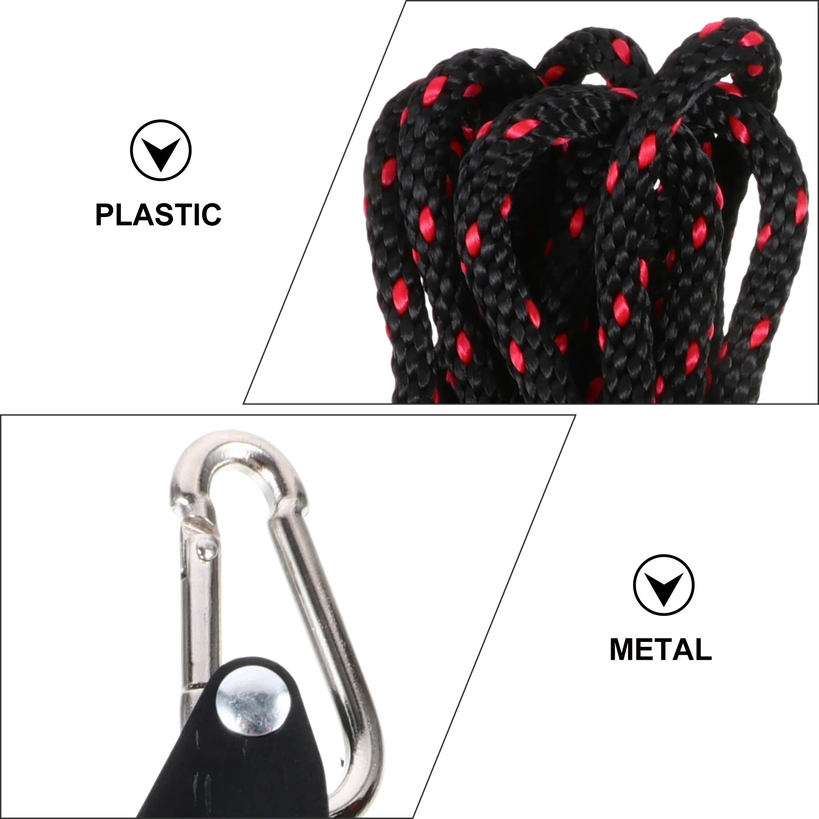 

2pcs Heavy Duty Lifting Lanyard Durable Rope Hanger For Plant Grow Light Hanging Kit Sturdy Hanging Rope Plant Light Lanyard