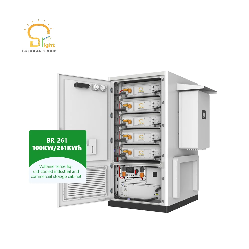 BR SOLAR Emergency Power Supply All in One Outdoor Battery Cabinet 100kwh Cabinet Energy Storage System with CE Certified