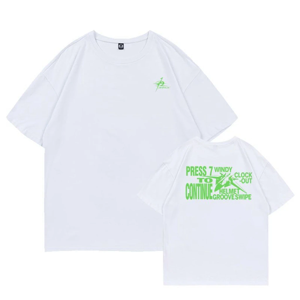 2026 Star Same T-shirt TOP PHOTO Printe TShirt Kpop NCT127BLINGY10th Pop Printe tShirt Women Korean Style Summer Oversized Tshir