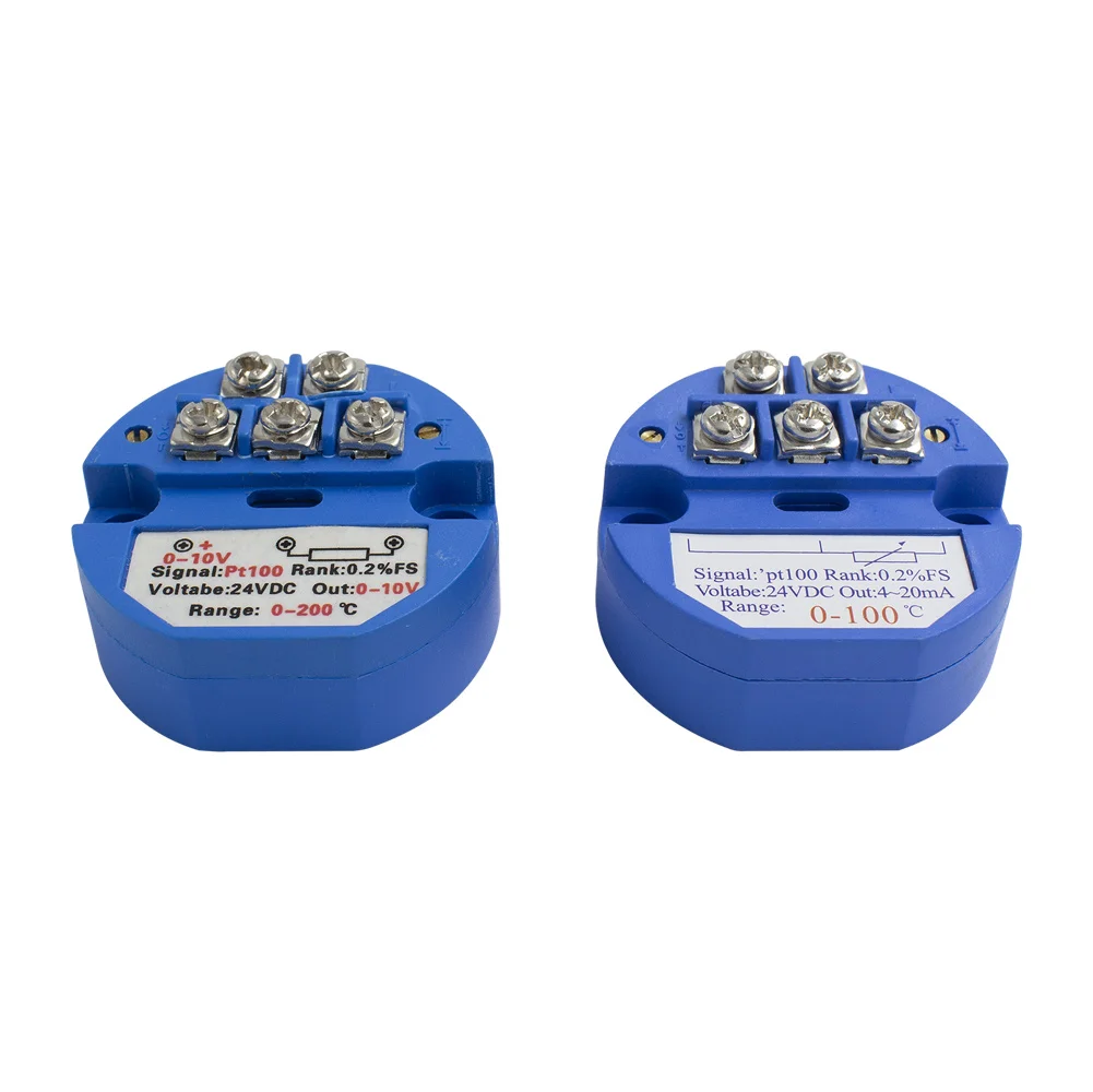 PT100 temperature transmitter 4-20MA integrated thermal resistance temperature instrument