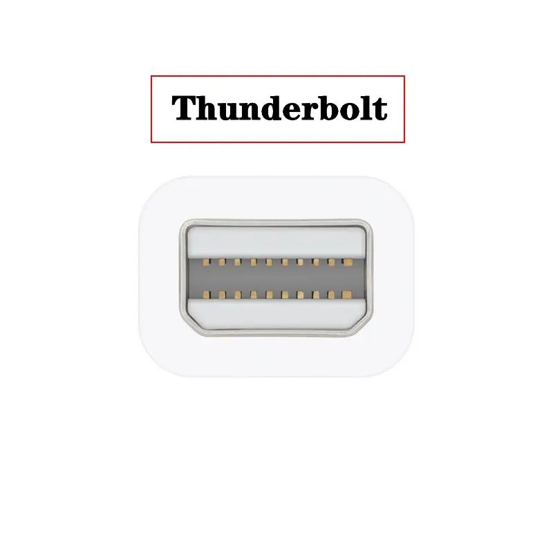 Apple Thunderbolt zu FireWire 800 Adapter Thunderbolt zu Fire 1394B, geeignet für Mac-Computer, ausgestattet mit Thunderbolt-Anschlüssen