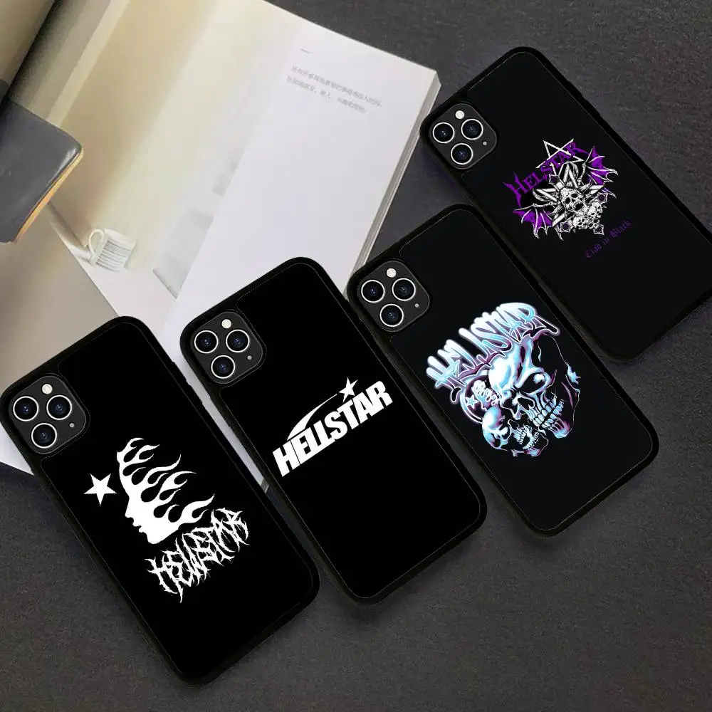 H-HELLSTAR-R Logo Phone Case For IPhone 17 16 Pro Max Air 13 12 Mini 14 15 Plus 11 PC+TPU Back Cover view 2