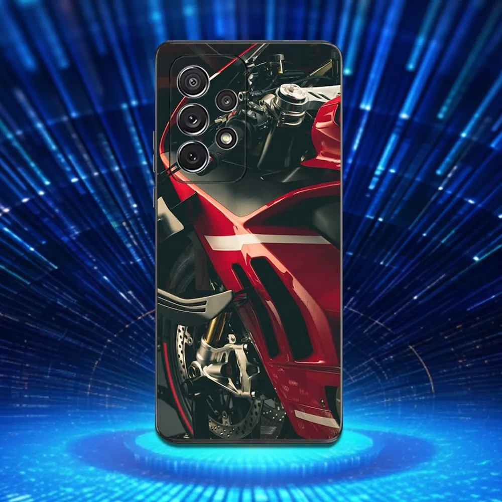 D-Ducati-ES M-Motorcycle-916 Custodia per telefono per Samsung S25, S24, S23, S22, S21, S20, S10, Ultra, Plus, Lite, FE, Cover morbida in silicone nero