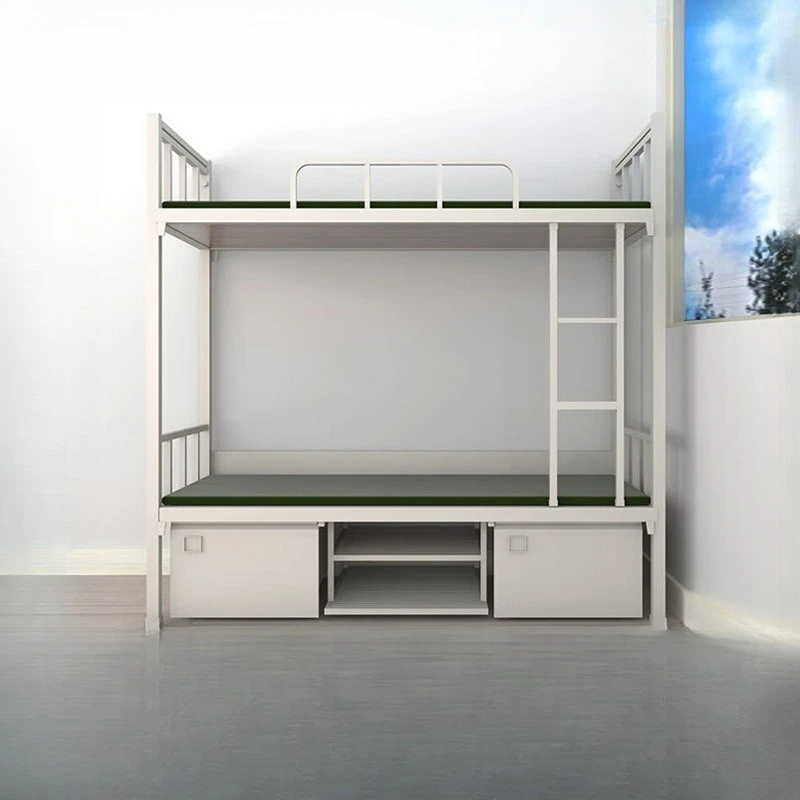 Standard camping equipment High and low bed apartment Class dormitory Double bunk double bed cabinet Shoe cabinet Study chair
