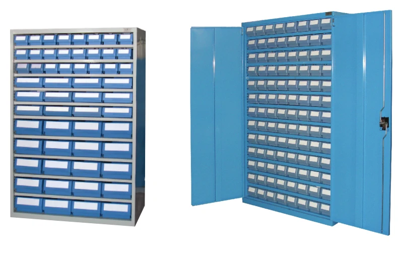 

Шкаф для хранения запчастей с пластиковыми контейнерами для промышленного использования, евростандартный шкаф с ящиками для деталей