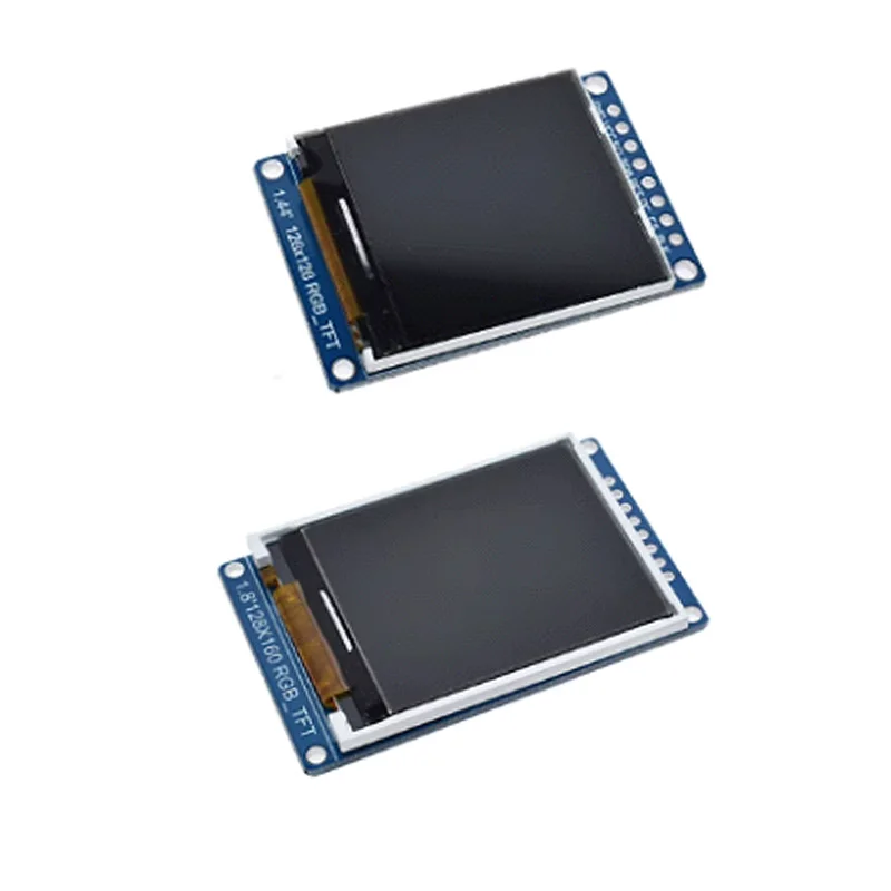 0.96/1.3/1.44/1.8 Inch Color Screen High definition IPS 0.96 Inch 1.3 Inch TFT OLED  LCD Display Screen Module St7735