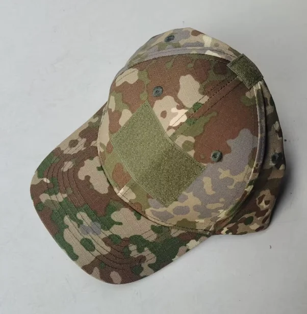 German Multitarn Flecktarn Camouflage Baseball Hat Man Summer Cap