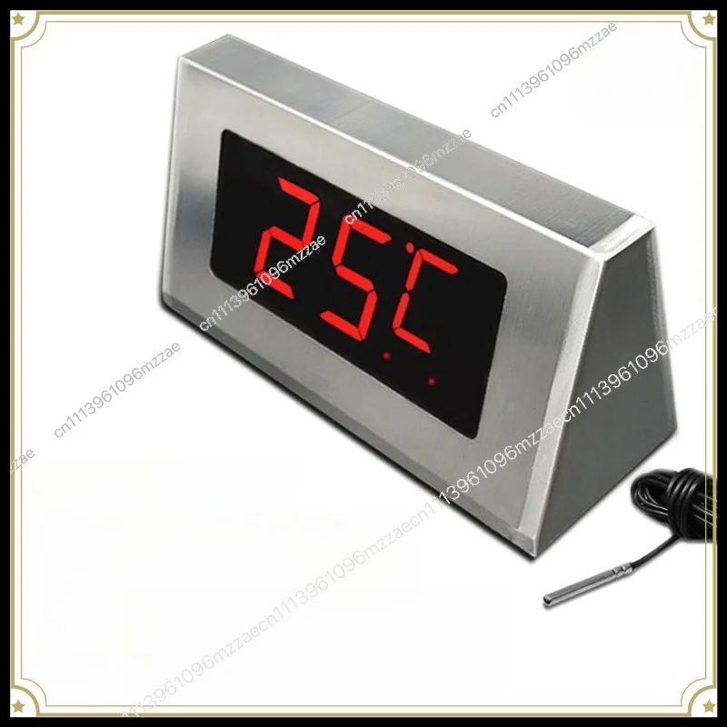 Bath water temperature meter Water temperature sensing probe Large screen high precision electronic temperature display