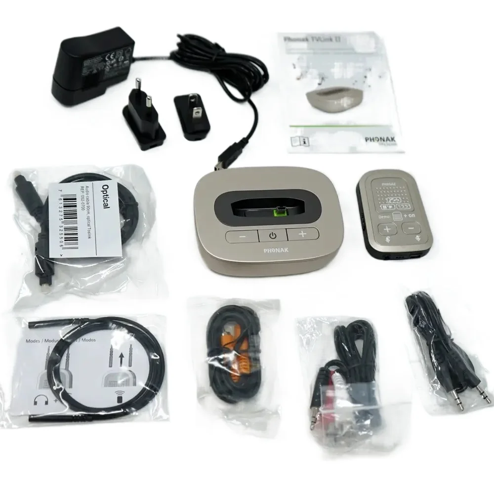 フォナック PHONAK ComPilot II TVLinkII セット Phonak TV-link II package (ComPilot II + Base II) - Wireless