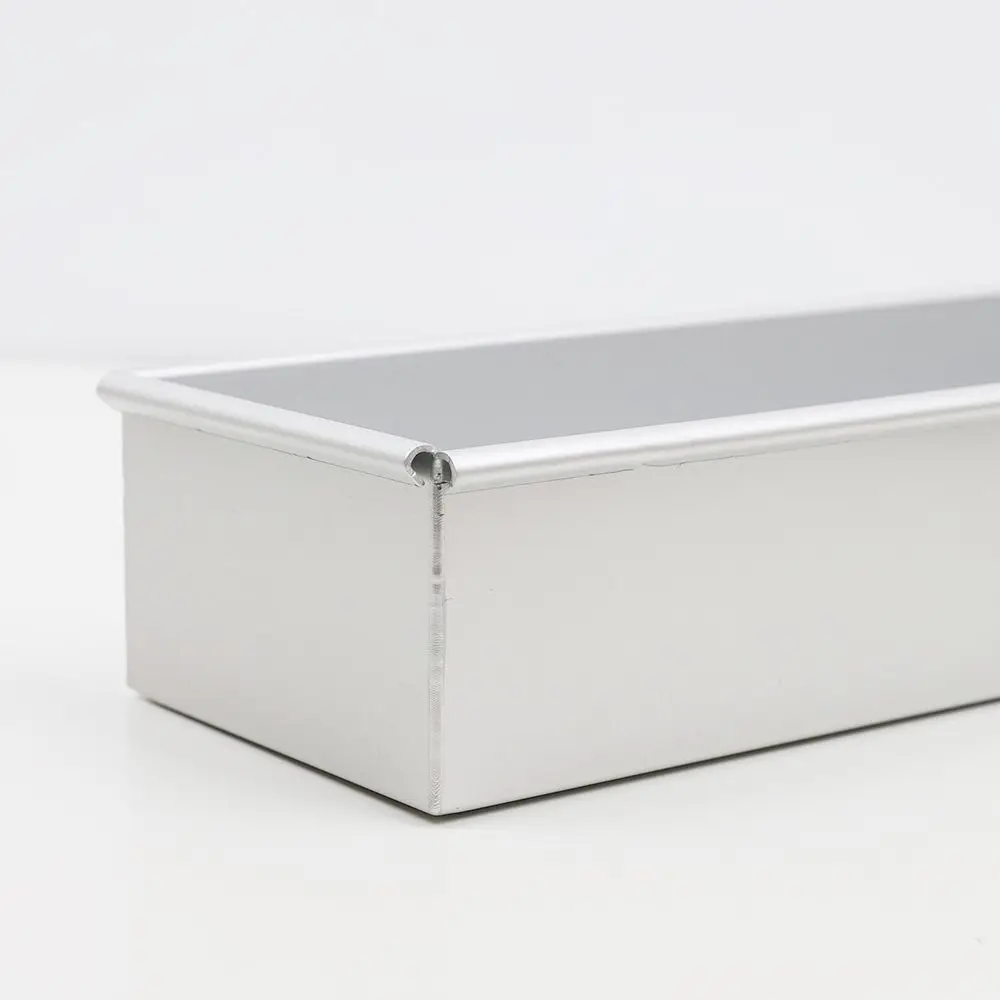 Useful Aluminium Alloy Loaf Pan Non Stick Long Rectangular Bread Mold Thicken Activity Edge Cake Baking Pan Cakes