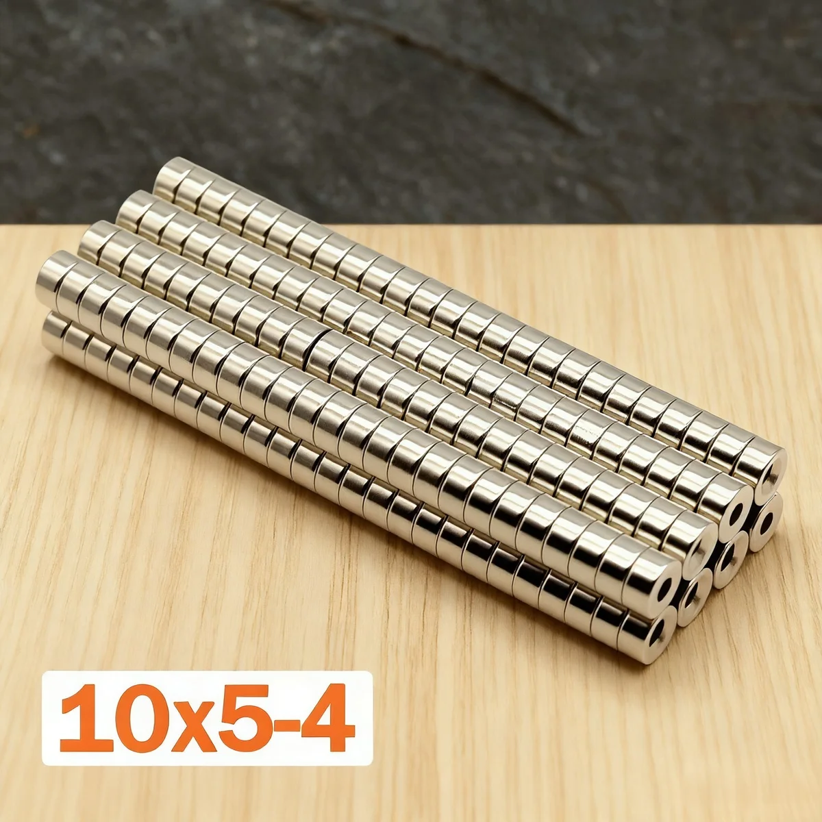 

10x5-4mm Super Strong Magnet N35 Round With Holes Magnetic NdFeB Neodymium Magnet Powerful Disc imanes Refrigerator Magnets