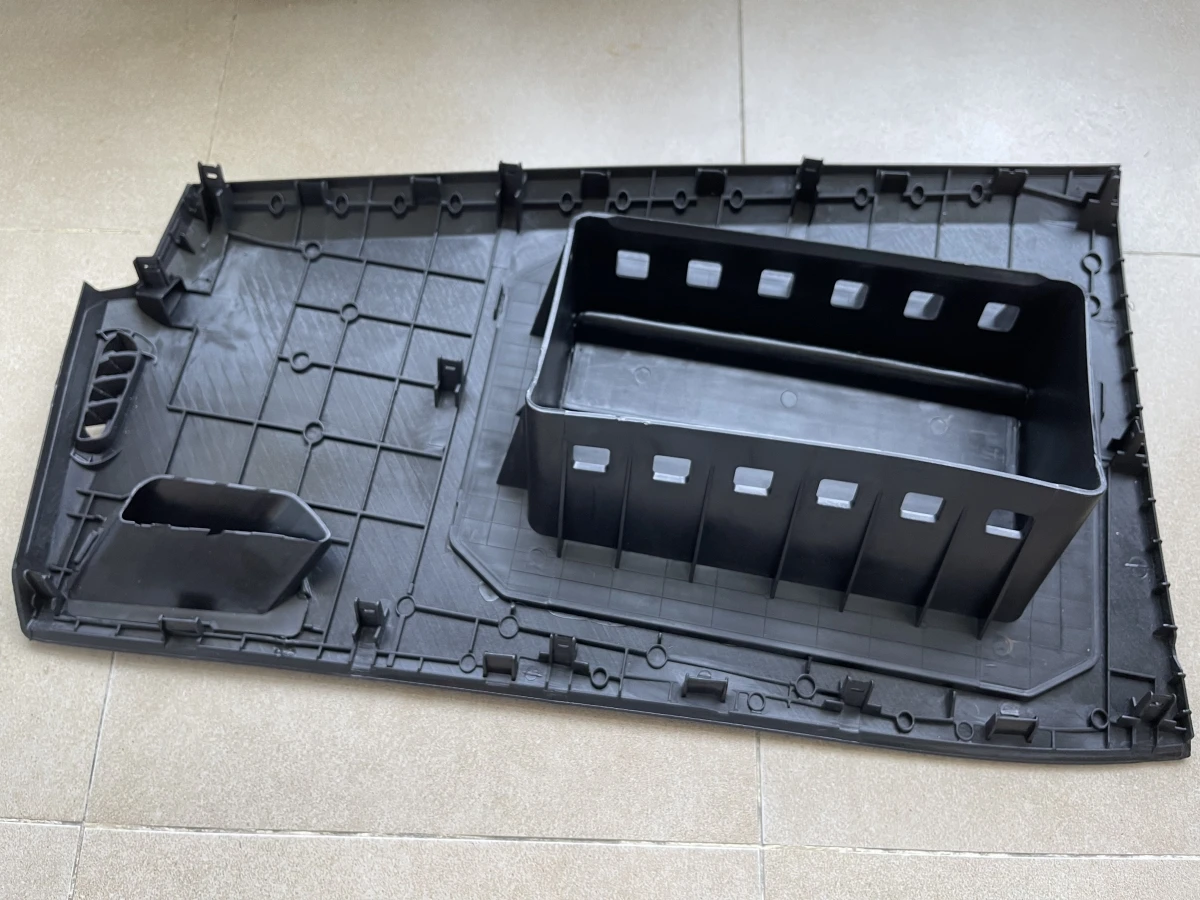 1 قطعة أسود/رمادي اللون البلاستيك مقعد الركاب غطاء لوحة القيادة لوحة الطيار أو الغطاء الرئيسي لسيارة يابانية H 9th Civ ic 2012-2016 #4