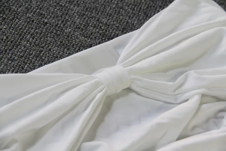 Trägerloses, sexy, ausgeschnittenes, plissiertes, kurzes, figurbetontes Kleid, elegantes Abendkleid für Brautjungfern, Geburtstag, figurbetontes, sexy Kleid – Detail 18