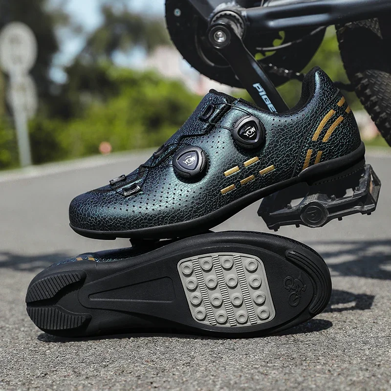 Neue Männer Radfahren Fahrrad Unisex Racing Turnschuhe Fahrrad Geschwindigkeit Stollen MTB Straße Mode Radfahren Sport Professionelle Gummi Flache Schmutz – Detail 39