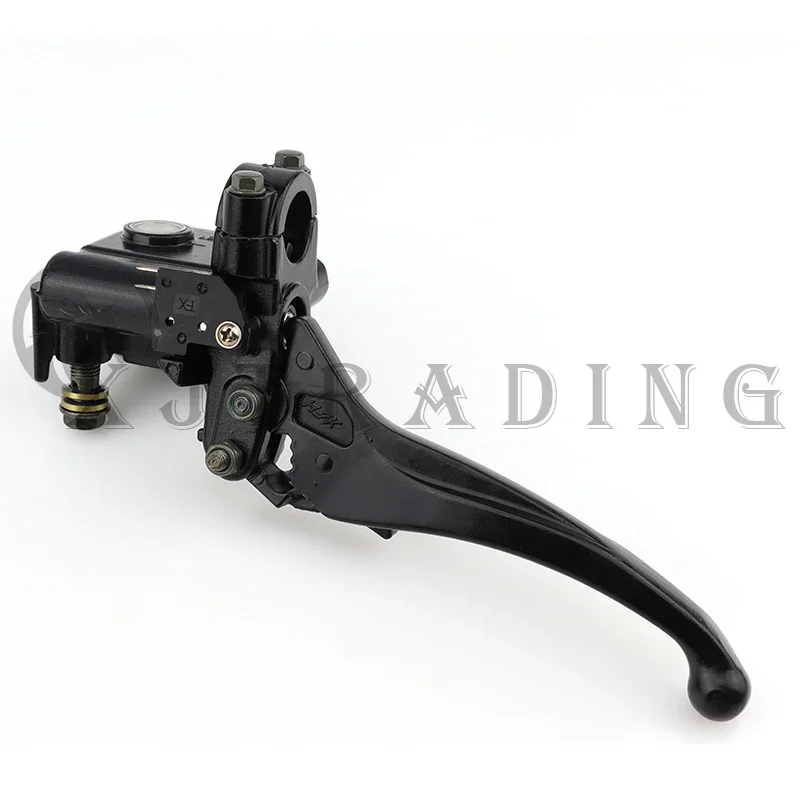 22mm Left /Right Front Master Cylinder Handlebar Hydraulic Brake Lever With Parking Brake For 150-250cc GY6 ATV Quad Bike Parts