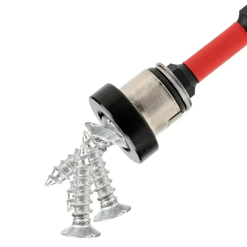 Magnetische Positionierung Schraubendreher-Bits für Trockenbauschrauben Lokalisierungs-Bitkopf für Gipskartonplatten präzise Bohrwerkzeuge perfekt für Bau-, Montage- und DIY-Projekte – Detail 13