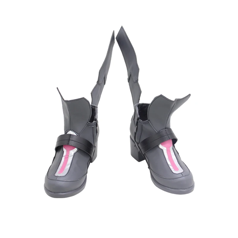 Game Pretty Derby Mihono Bourbon Cosplay Shoes Halloween Carnival Boots Cosplay Prop PU Leather Shoes Custom Made