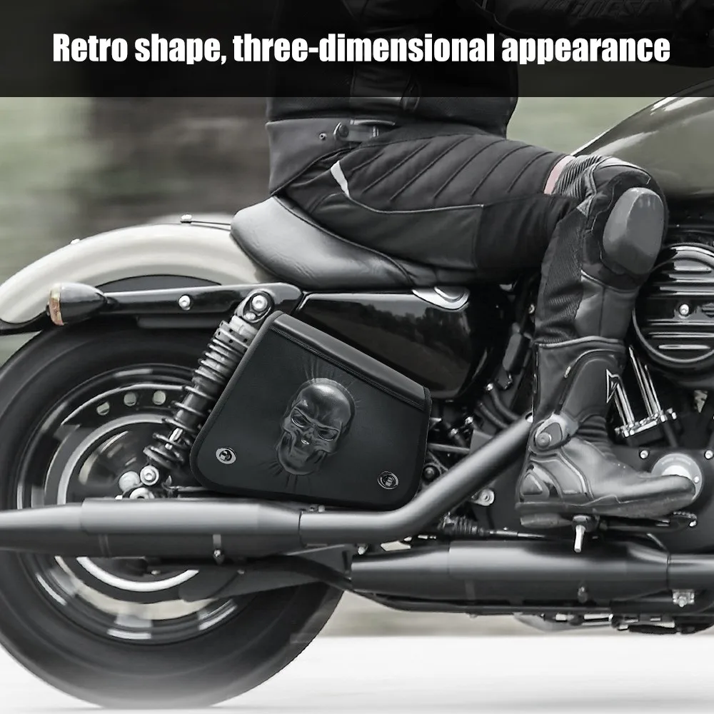 

1 pc on the left Swing Arm Bag Universal Motorcycle Swingarm Bag Expandable Fit for Kawasaki