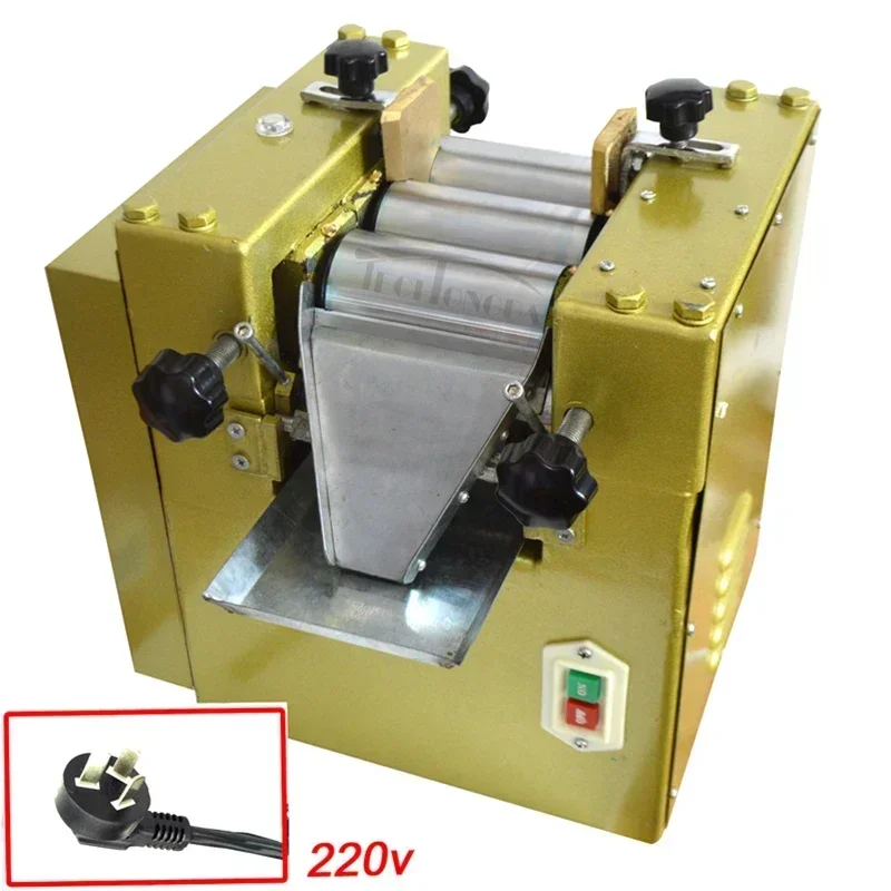 Grinding Roll Mill Grinder Crushing Dispersion Liquid Slurry Pastes of Paints Inks Lab Three Rolls 220V