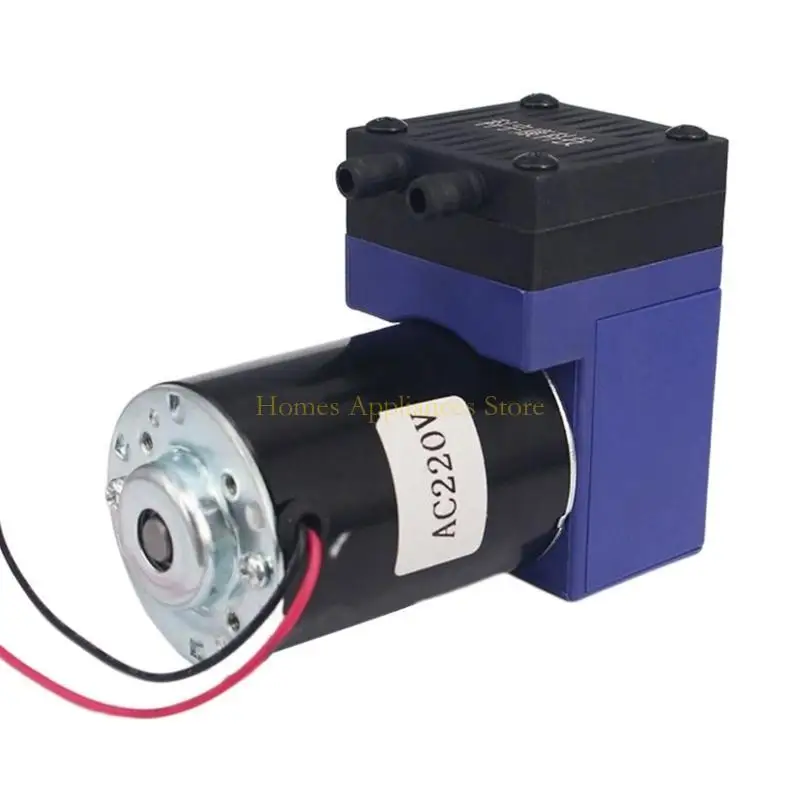 D0AB Portable Brush Piston Oilless Miniature Vacuum Low Noise for Model Making Craftsmanship Camping Fishing Gear