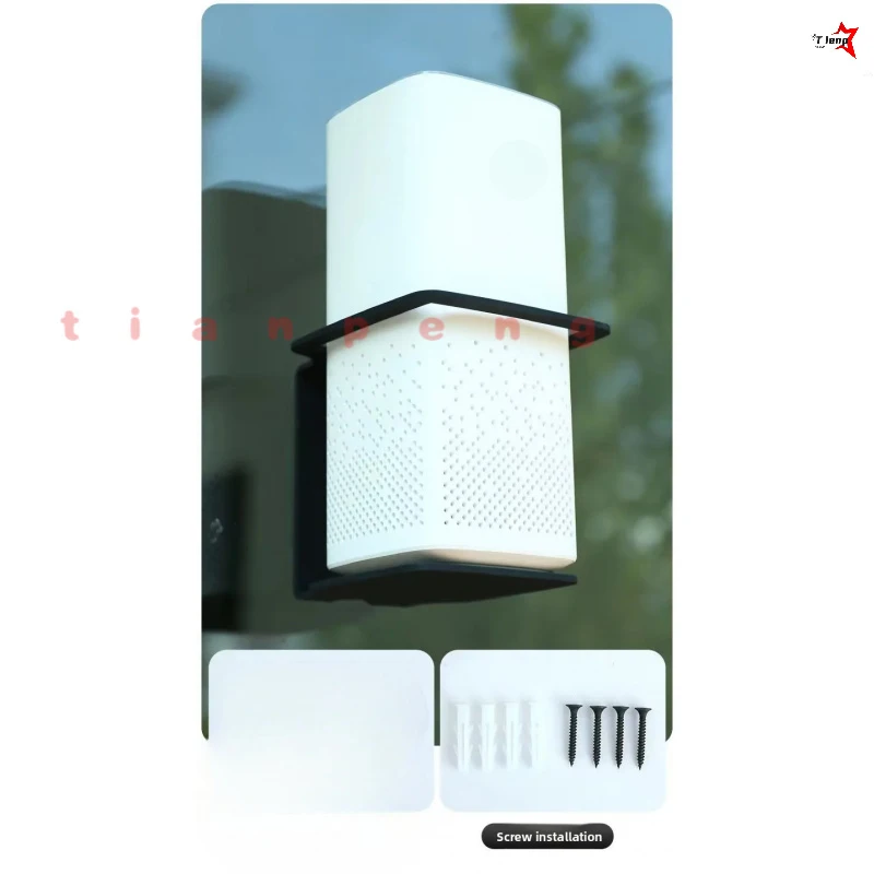 WYORESY For Xiaomi AI Gen2 Smart Speaker Punch Free Wall Hanging Rack Anti Drop Stable Household Wireless Audio Support Stand