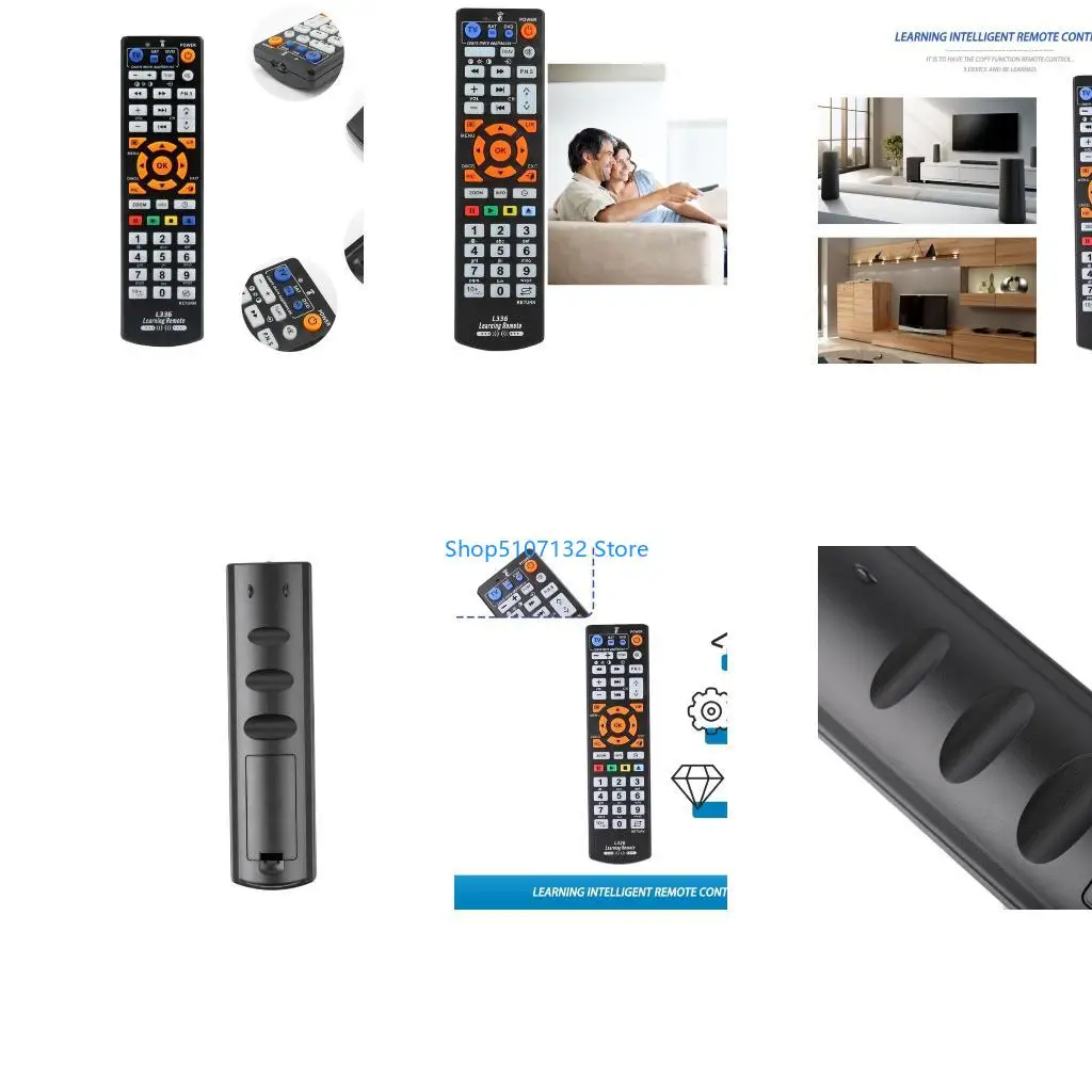 87HD Multiple Device Programmable Remote Manager For TV ‌Optical Disc SIT VCR With 42 Learning Access