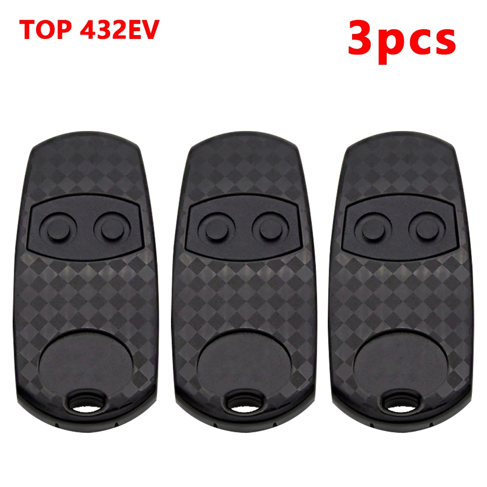 3pcs TOP432EE TOP432EV TOP432NA Garage Door Remote Control TOP 432EE 432EV 432NA 433.92MHz Fixed Code Transmitter