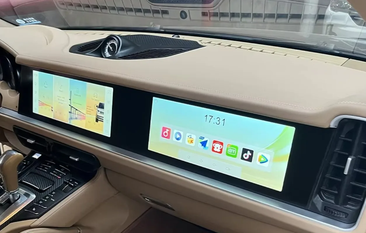 Suitable for Models 10-17 Modified 2024 New Central Control Dual Screen Navigation 12.3-inch All-in-one Machine