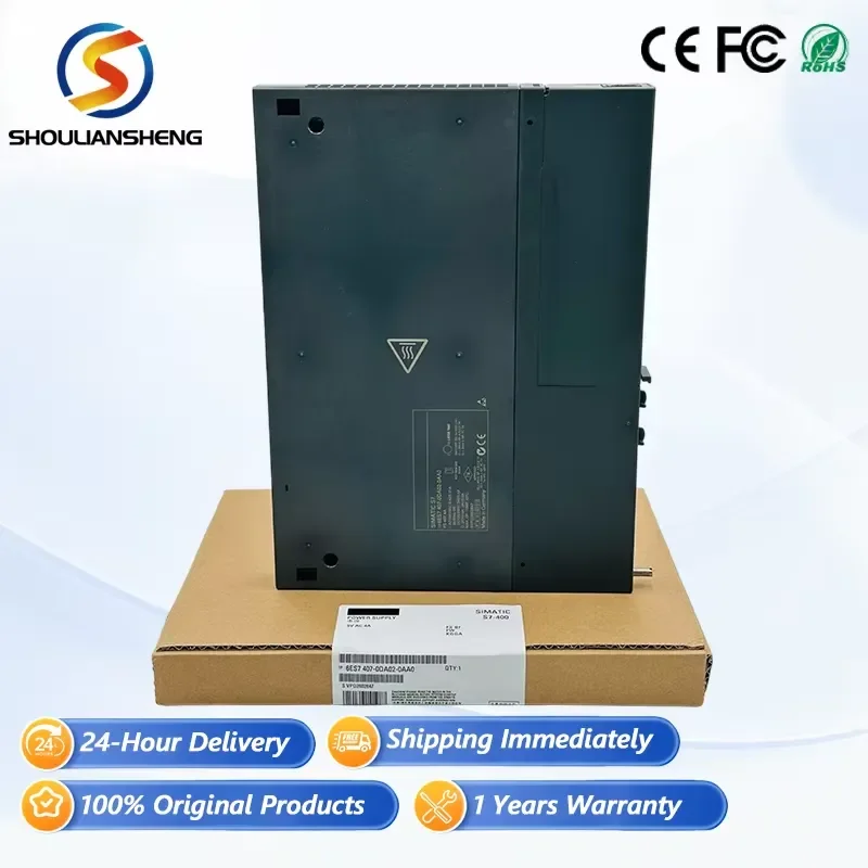 New Original Stock SIE 6ES7 407-0DA02-0AA0 6ES7407-0DA02-0AA0 Industrial Control Power Module PLC Logic Programmable