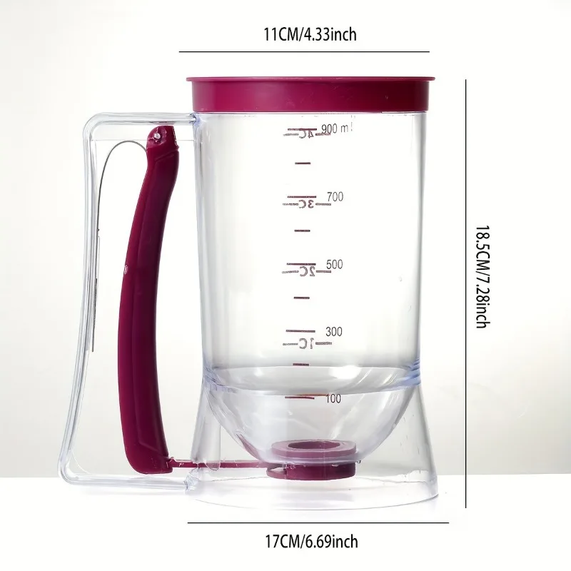 1 Pc Hand-held Batter Dispenser For Cupcakes - Easy And Accurate Batter Dispensing