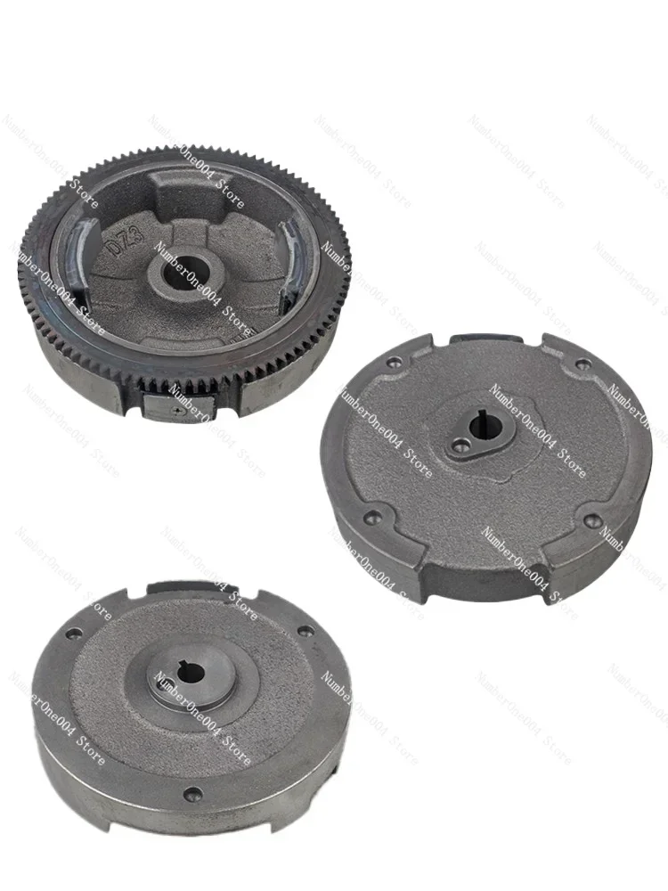 Gasoline power generator accessories 168F 170F 152F 190F192F 3/8kw starting flywheel