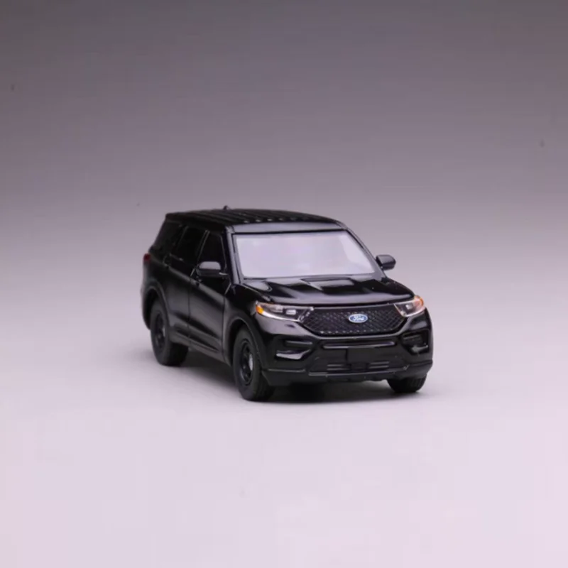 596 Diecast 1:64 Scale Explorer SUV & E350 VAN Alloy Simulation Car Model Static Display Collectibles Boy Gift Toy Decoration