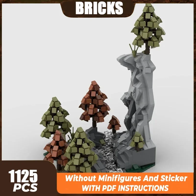 

Rings Movie Model Moc Building Bricks River Rock Landscape Technology Modular Blocks Gifts Christmas Toys DIY Sets Assembly