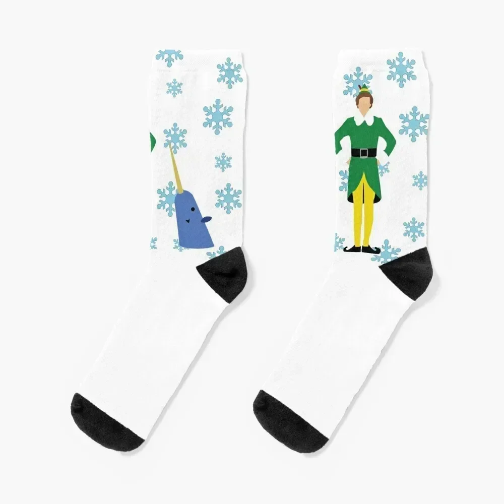 Christmas Elfs Socks Non-slip aesthetic sport Boy Socks Women's
