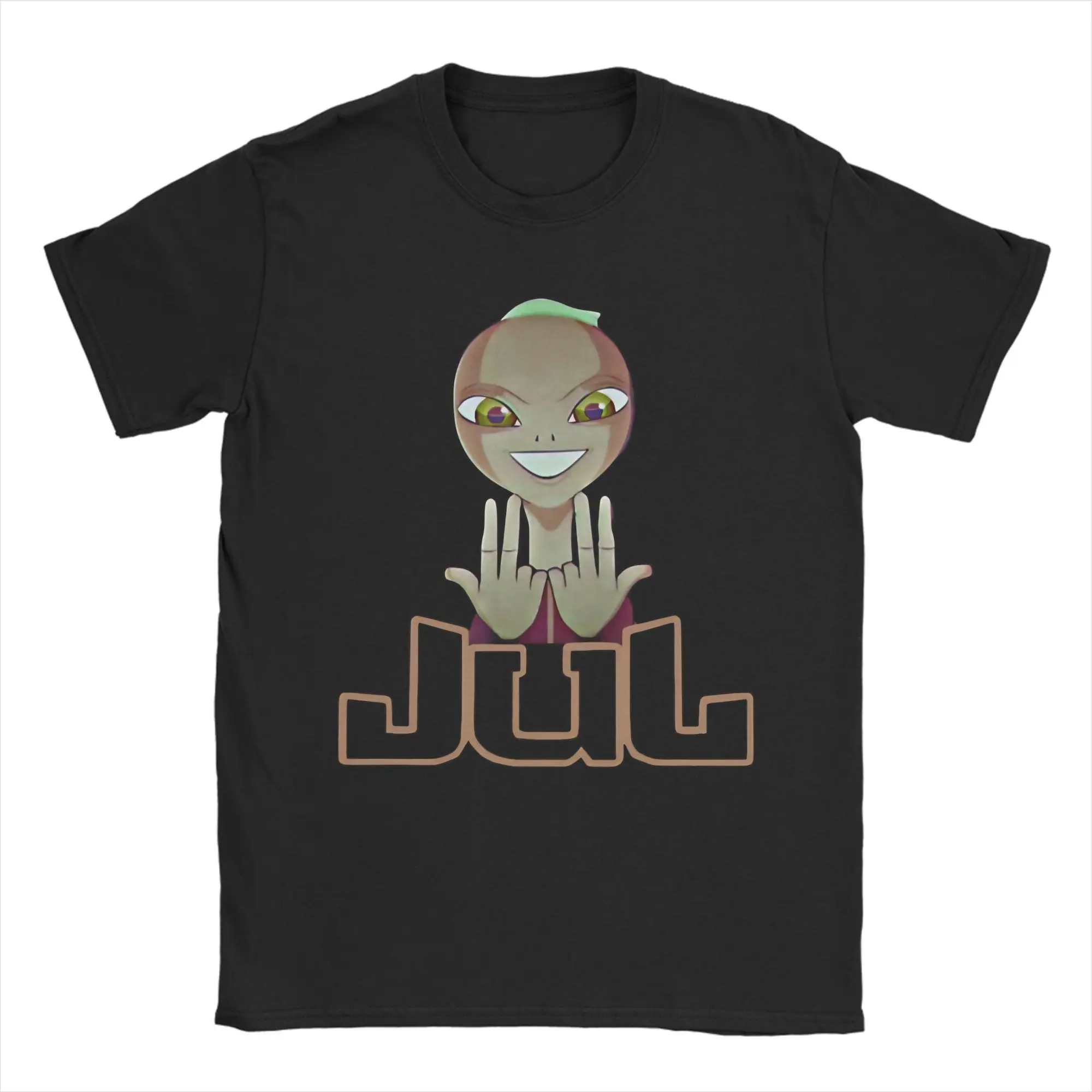 

Men's T-Shirts JULs Rap Funny Cotton Tee Shirt Short Sleeve T Shirts Crewneck Tops Gift Idea