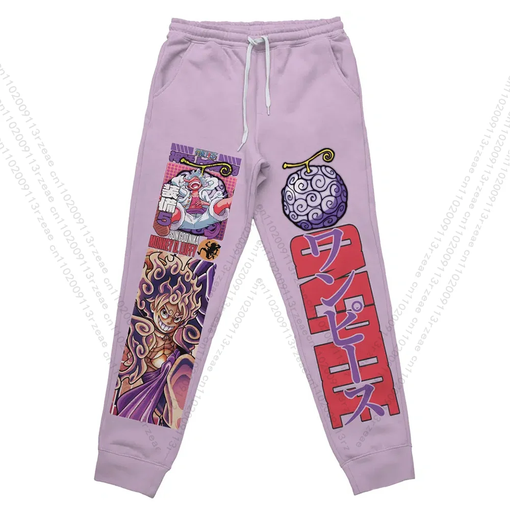 

Gear 5th Luffy One Piece аниме брюки мужские косплей костюм с принтом повседневная уличная одежда спортивные штаны спортивные штаны для тренировок