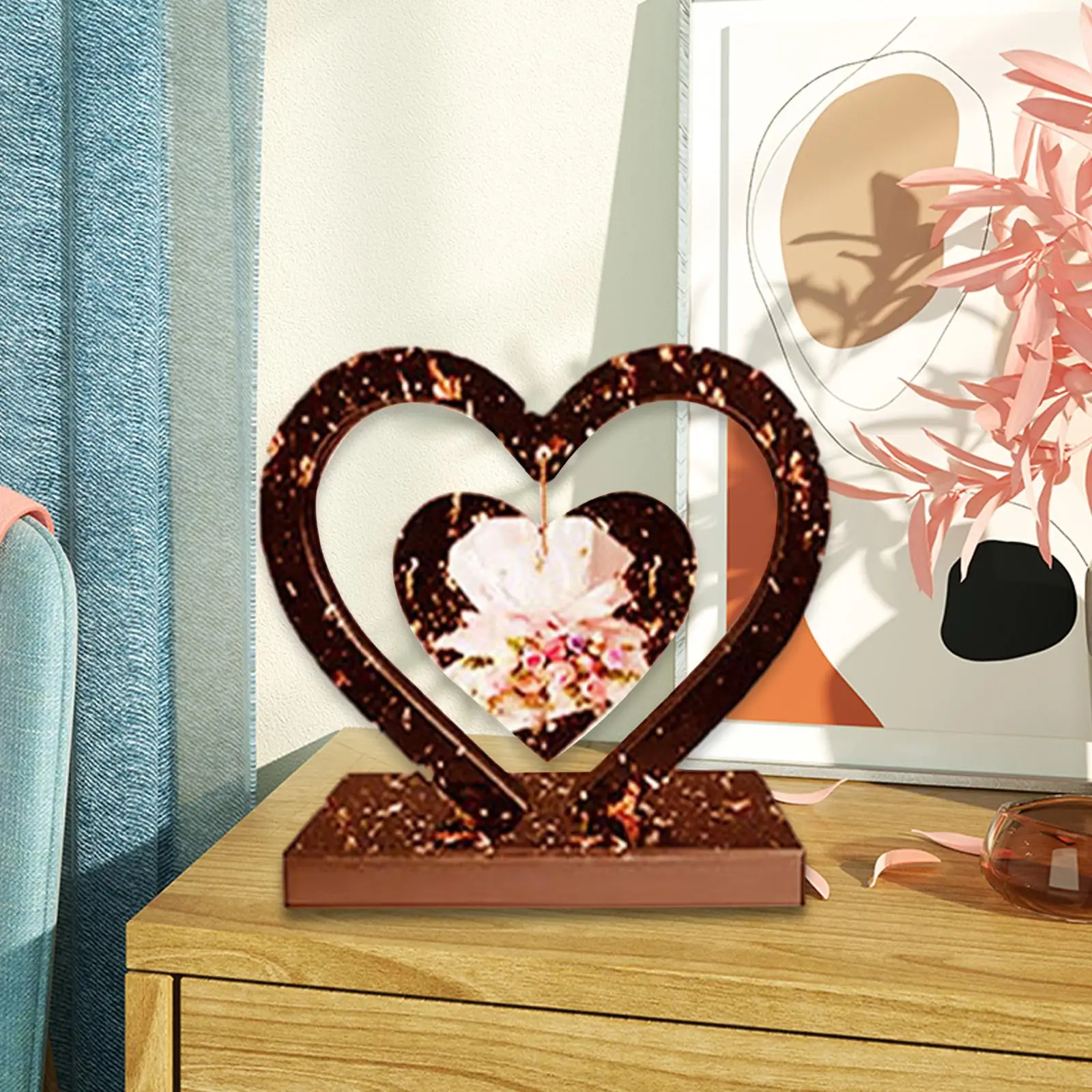 Resin Photo Frame Model, DIY Epoxy Resin Model Decoration, Casting Art Display,