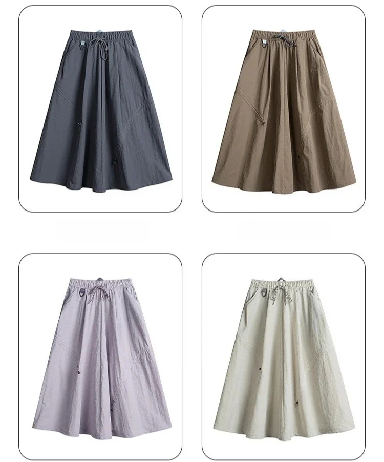 Multifunktionale Tech-Hose für Damen mit wandelbarem Saum, Tragegriff hinten, leicht, wasserabweisend, für Stadt und Outdoor, elastischer Bund. – Detail 8