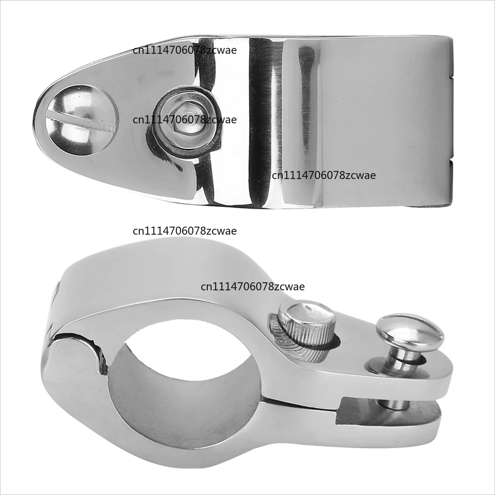 for 2pcs Stainless Steel Boat Marine Hinged Upper Jaw Slide Hardware Fittings