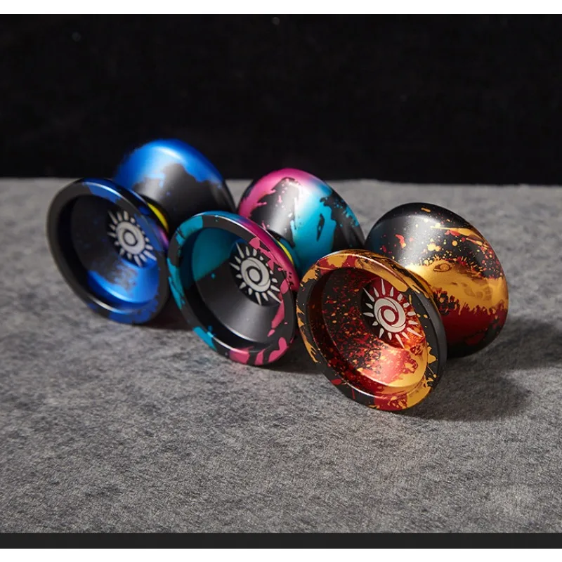 New Magic YOYO Alloy Aluminum Unresponsive Professional Yoyo Metal High Speed Yo Yo for Advanced Player Kids Classic Toys