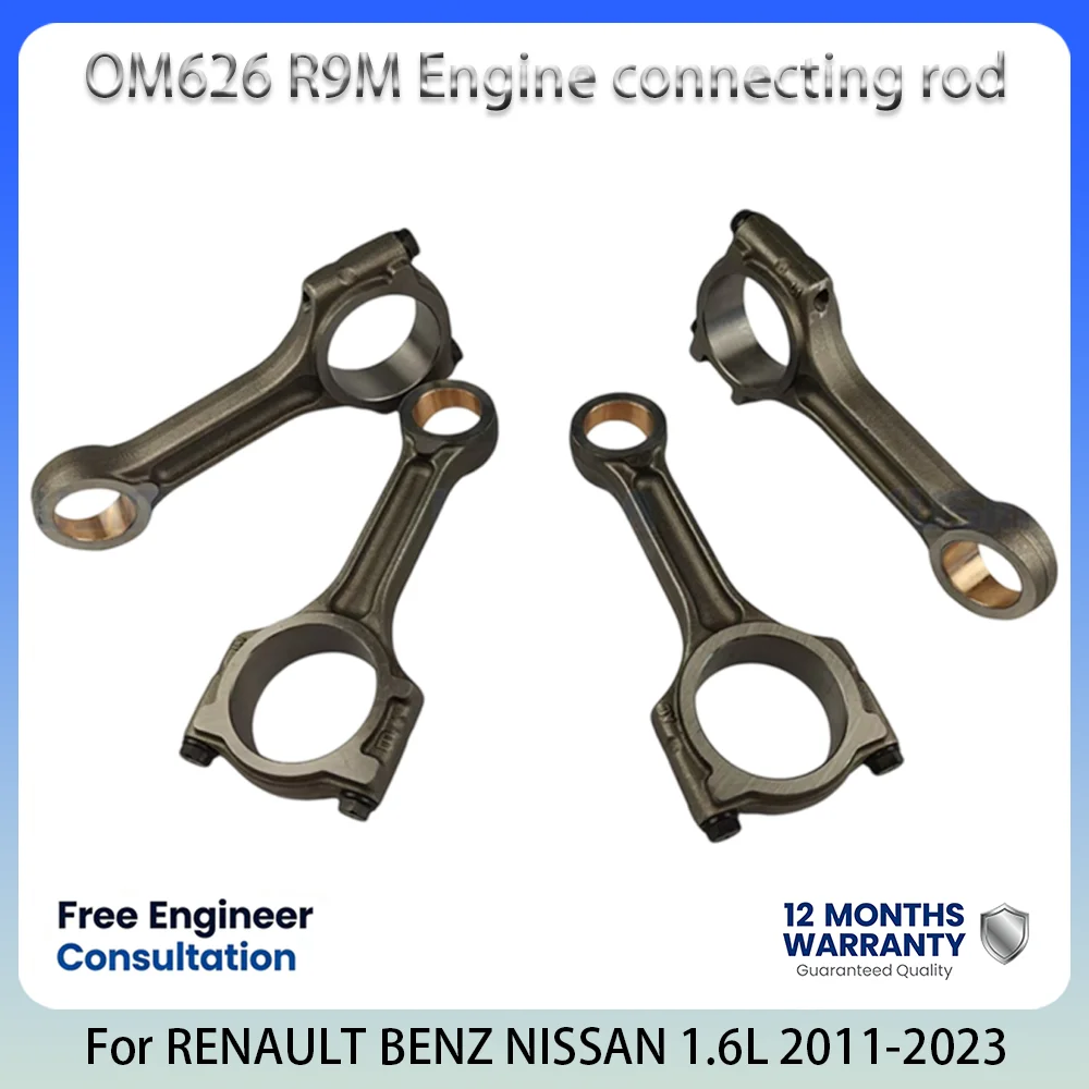 OM626 R9M Engine connecting rod For RENAULT MEGANE MERCEDES-BENZ NISSAN OPEL VAUXHALL 1.6L 1.6 L T L4 Diesel 11-23 121000425R