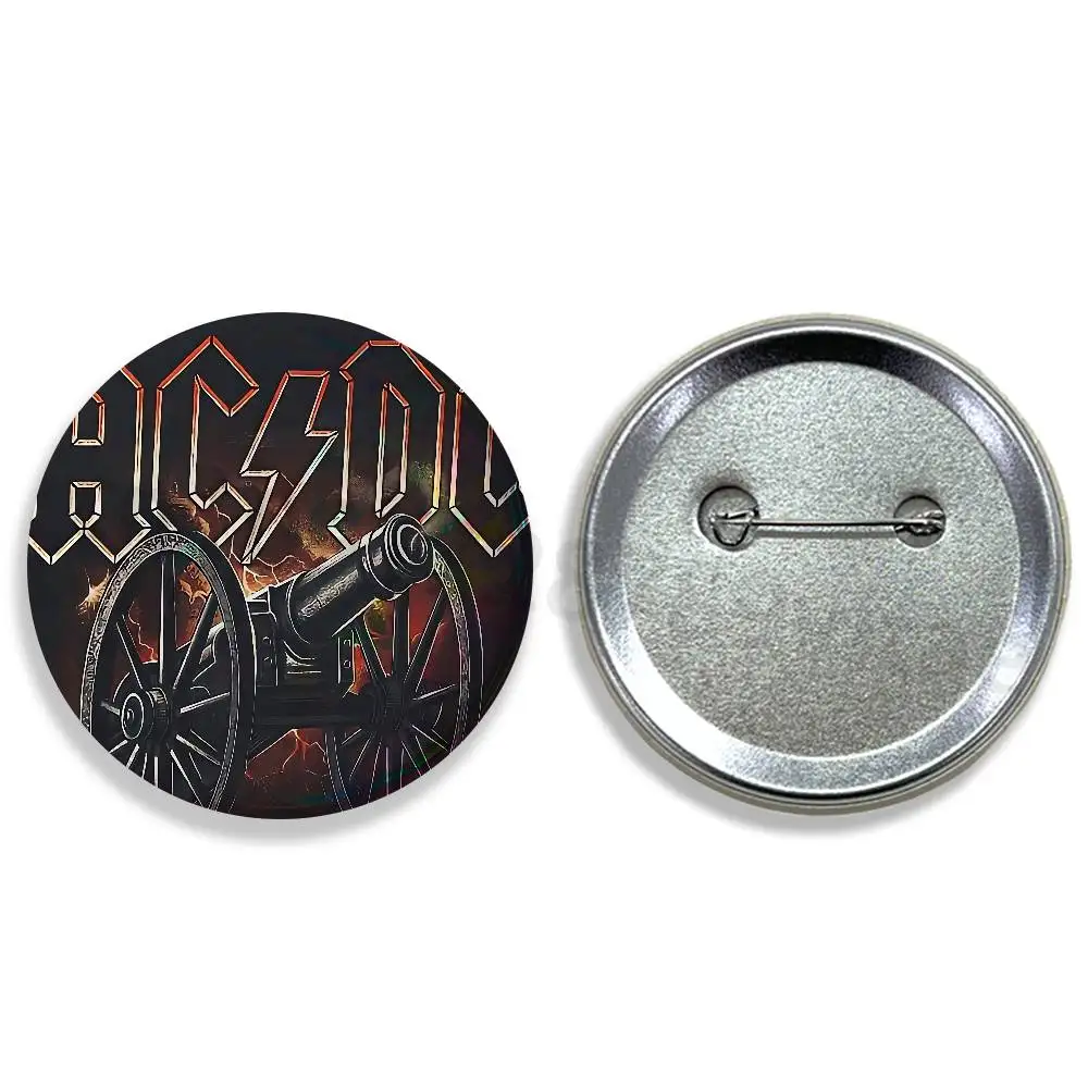 SA-AC Band DC  Pins 58mm Cute Cartoon Badge Handmade Brooches for Backpack Accessories Jewelry Gifts