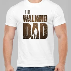 The Walking Dad Funny Street Printed T-Shirts Men Fashion Summer Tshirt Loose Oversized Cotton Short Sleeves Casual Hip Hop Tees