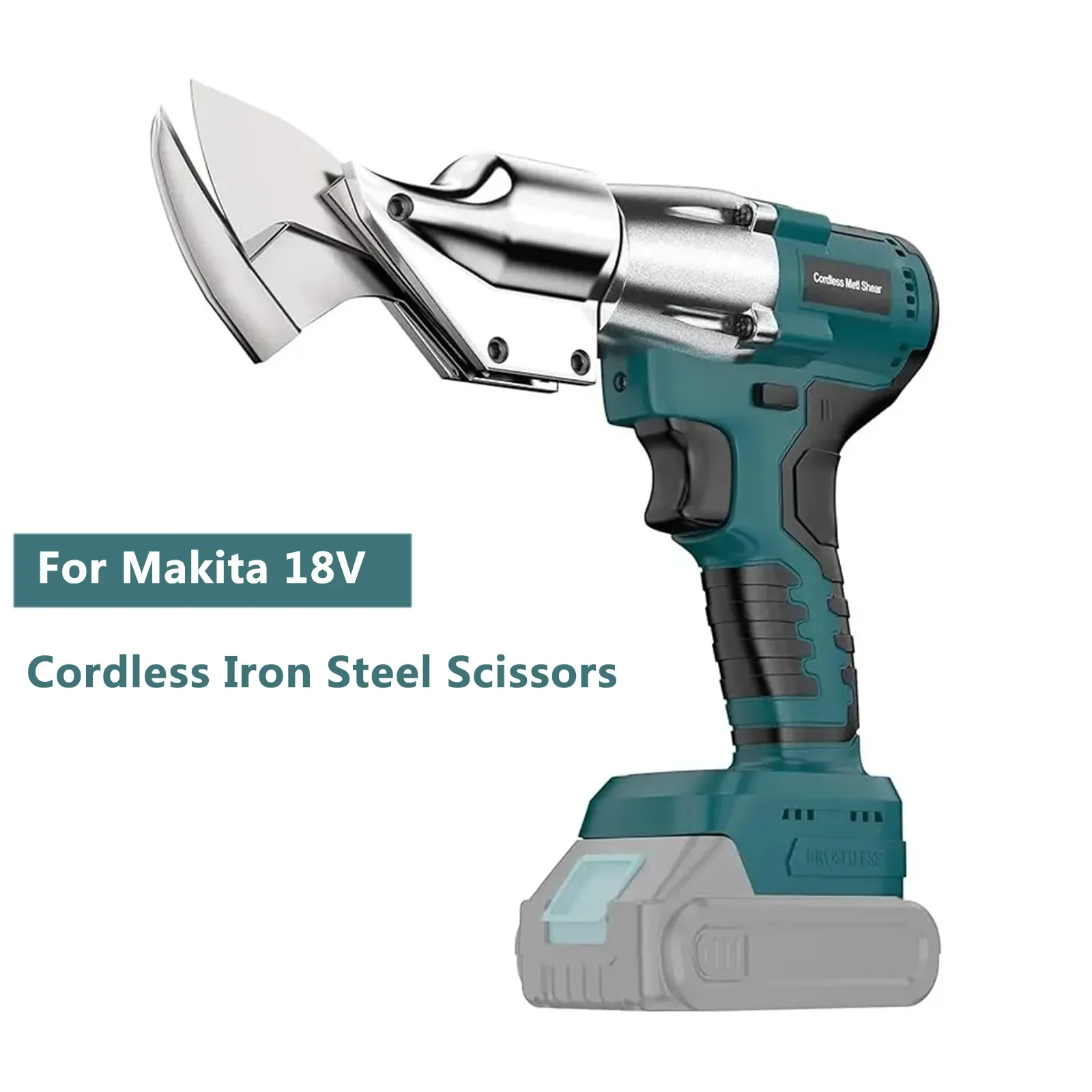 

Cordless Iron Steel Scissors Carbon Steel Cutter Metal Power Tools For Makita 18V Battery for Fabric /Carpet /Leather
